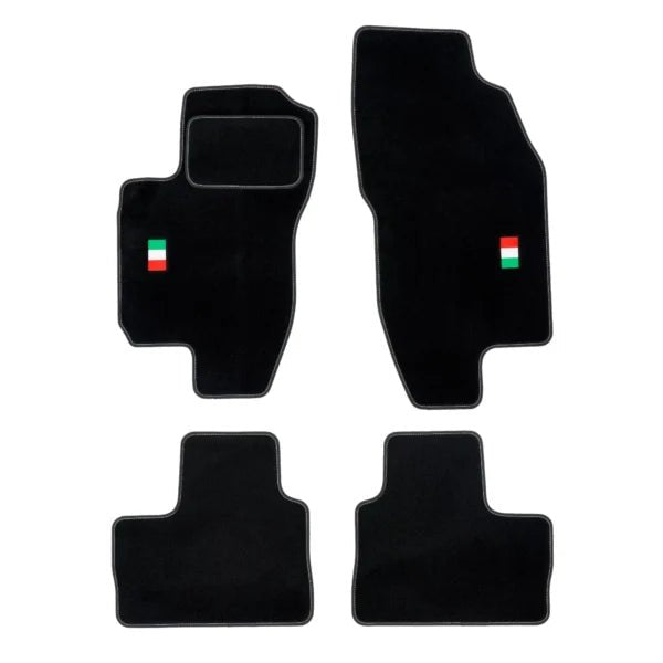 Tapis en velours LOGO pour Alfa Romeo 156 1997-2006 - rst-parts