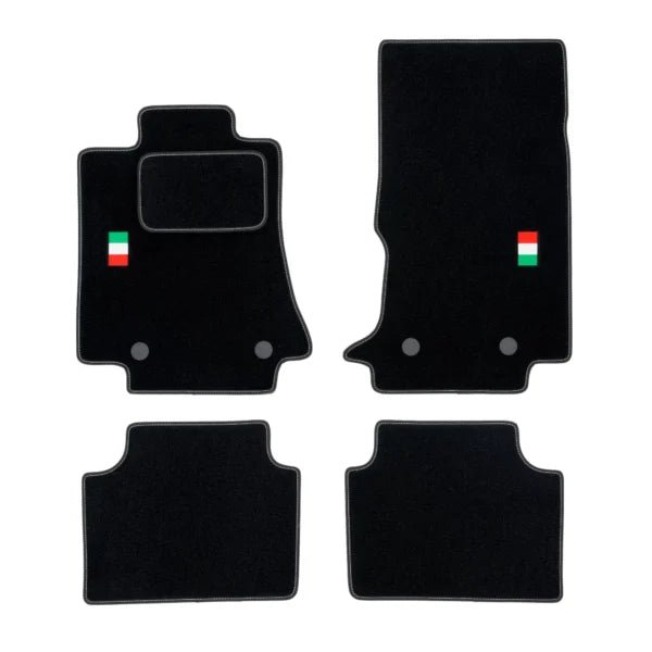 Tapis en velours LOGO pour Alfa Romeo Giulia à partir de 2015 - rst-parts