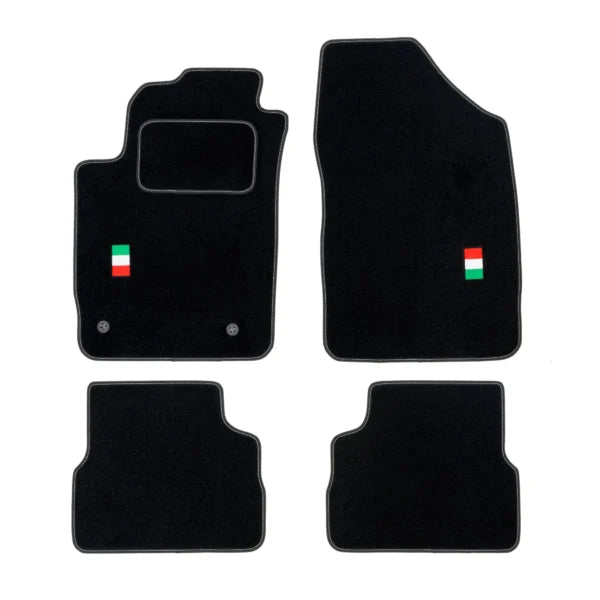 Tapis en velours LOGO pour Alfa Romeo Giulietta 2010-2020 - rst-parts