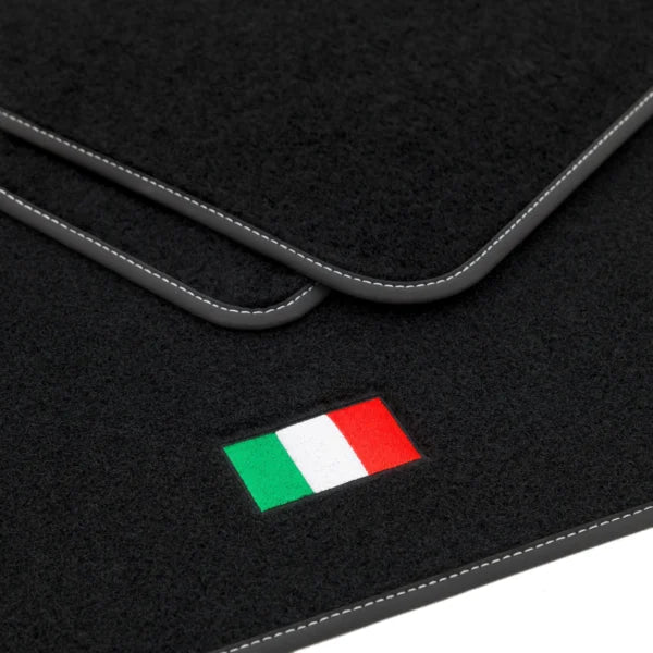Tapis en velours LOGO pour Alfa Romeo Stelvio à partir de 2017 - rst-parts